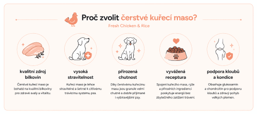 Proč zvolit čerstvé kuřecí maso